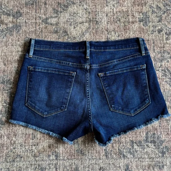 Frame Le Cutoff Denim Shorts Women’s Size 26 - Picture 9 of 9